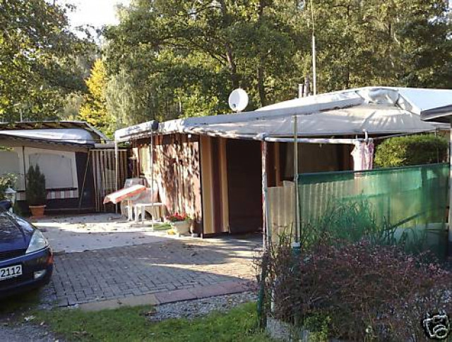 2 feststehende Wohnwagen auf dem Campingplatz Gohren am Bodensee zu verkaufen - Camping - Gohren