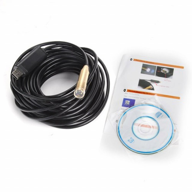10m USB Endoscope Kanalkamera Endoscop - Foto Film Cam Optik - Thun