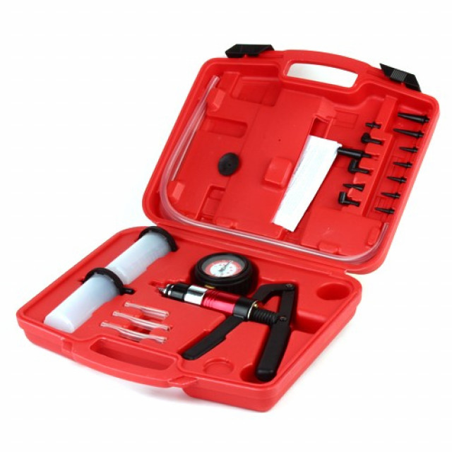 Bremsenentlüfter Pumpe 2in1 Set manuell Vakuum Set - Handwerk Hausbau Garten - Thun