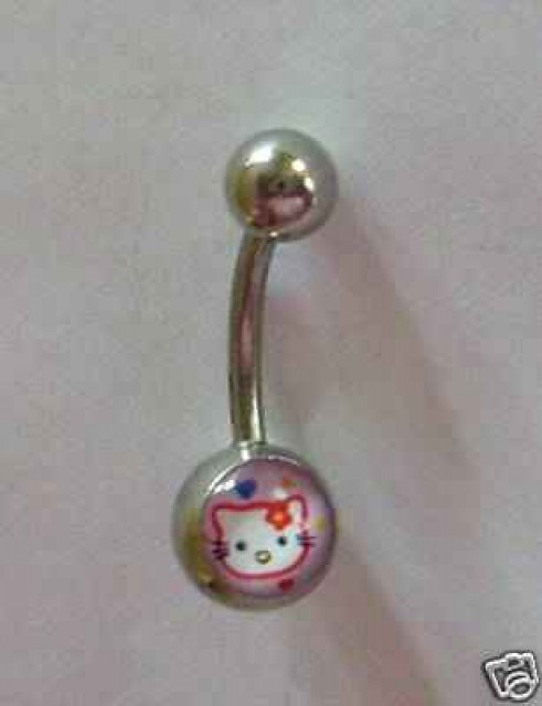 HELLO KITTY BAUCHNABELPIERCING - Kleidung Schmuck Accessoires - Bischofrode
