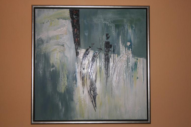 Galeriebild aus Dänemark, Öl auf Leinwand - Moebel Haushalt - Flensburg