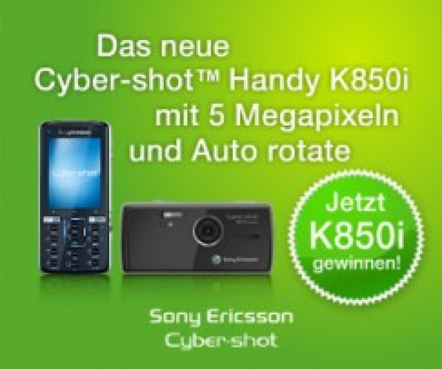  Cyber-Shot-Handy - Sony Ericsson - Telekommunikation - BERLIN