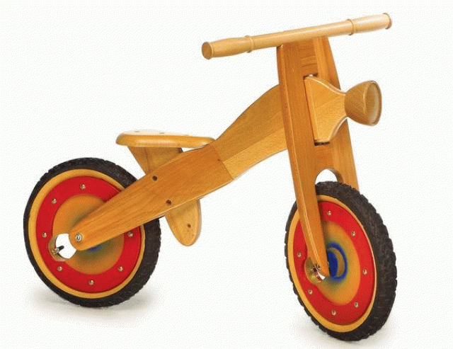 Kinder-Holz-Laufrad - Fahrraeder - Wiehl-Bielstein
