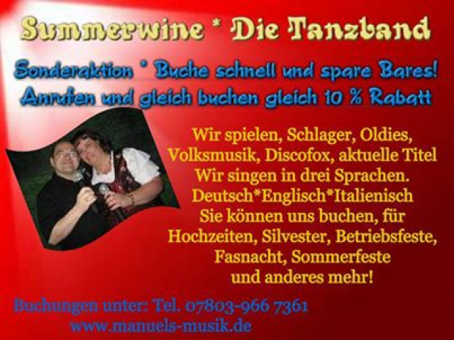 *Summerwine* - Ihre Tanzband - Musik - Gengenbach