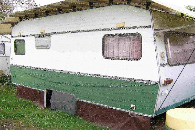 Wohnwagen fest installiert - Camping - Rotenburg