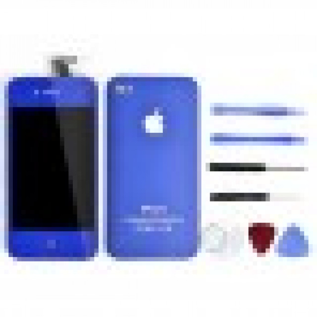 IPhone 4 LCD Display Komplettset Dunkelblau - Telekommunikation - Thun