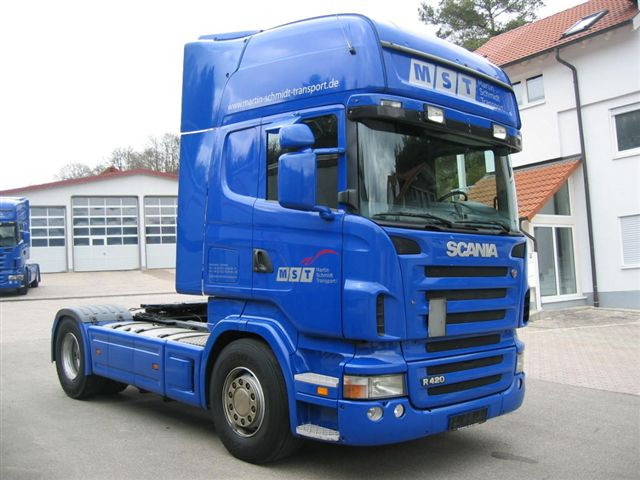 Verkaufen Scania R420 Topline Sattelzugmaschine Fa.Scherf 07451-53830 - Nutzfahrzeuge - Horb