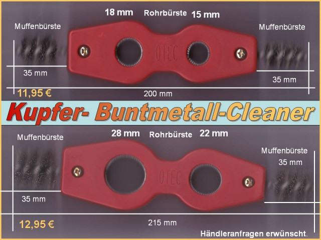 Kupfer- Buntmetall-Cleaner - Handwerk Hausbau Garten - Weidenweg 18
