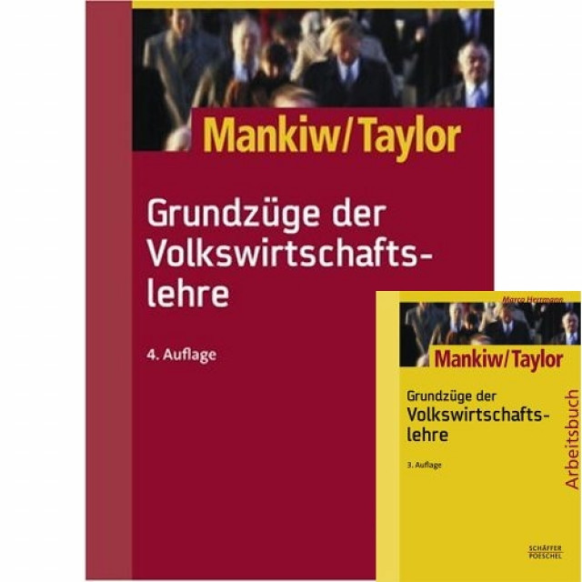 Grundzüge der Volkswirtschaftslehre + Arbeitsbuch - Mankiw/Taylor  - Lernen Lehren Lesen - Mossautal