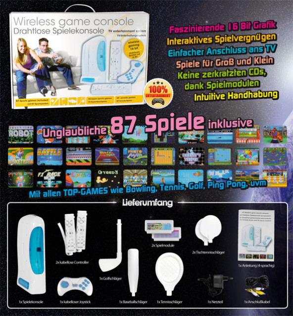  Wireless Game Console - Hobby Spiele - Wetzlar