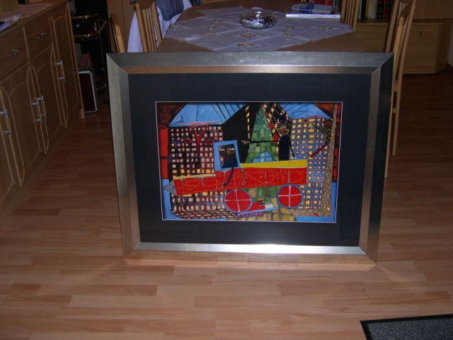 Friedensreich Hundertwasser Truck-Driver - Sammlungen - Borken