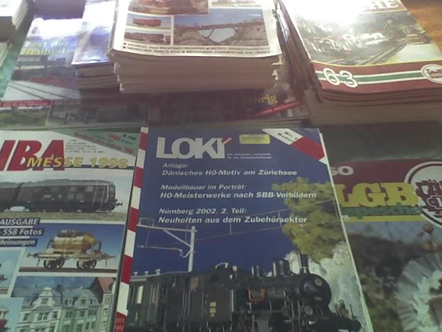 Verkaufe Modellbahnzeitschriften ca. 500 Stück - Hobby Spiele - Berlin