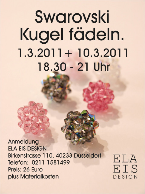 Swarovski Kugel Fädel Schmuck Kurs - Kleidung Schmuck Accessoires - Düsseldorf