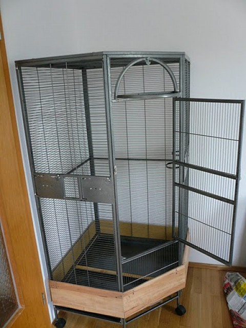 Voliere / Käfig für Nager und Vögel ca. 80 x 80 x 160 - Tiere - Landau