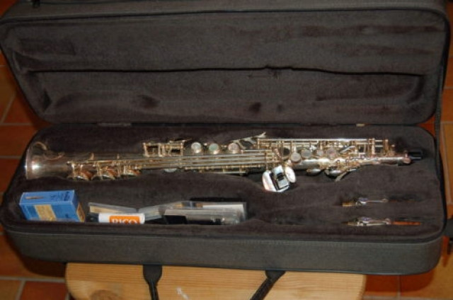 Selmer Sopran S3 Saxophon versilbert - Musik - München