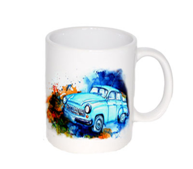 Wartburg Camping 312   Kaffeebecher mit Grafik  - Autos nach Marken - Giekau