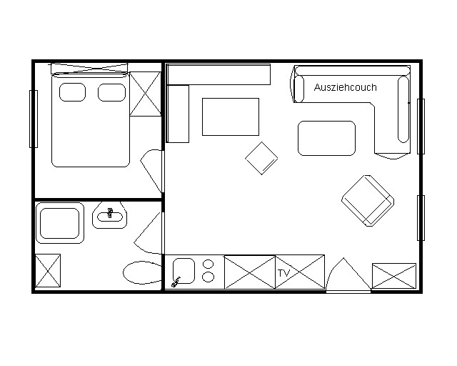Gemütliche, gepflegte Wohnung im Zentrum von Neubukow ab dem 01. April zu vermie - Vermietungen - Neubukow