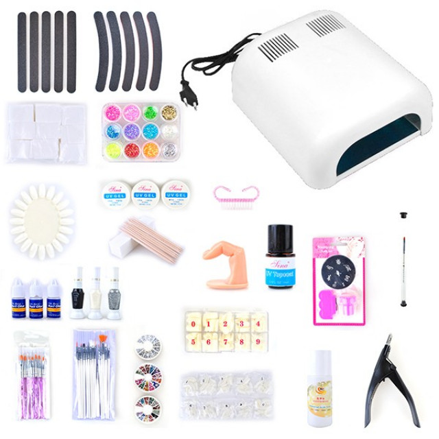 Nail Art Set Nagelart Komplett Set - Hobby Spiele - Thun