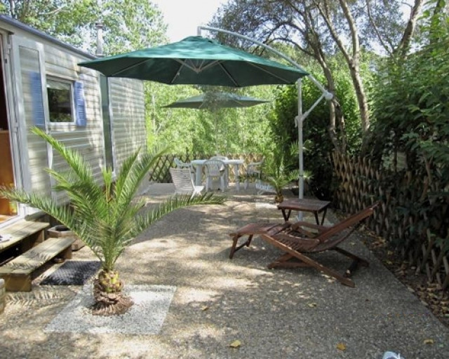 Sehr gepflegtes Mobil Home in der Nähe von Cannes zu verkaufen - Camping - La Roquette sur Siagne