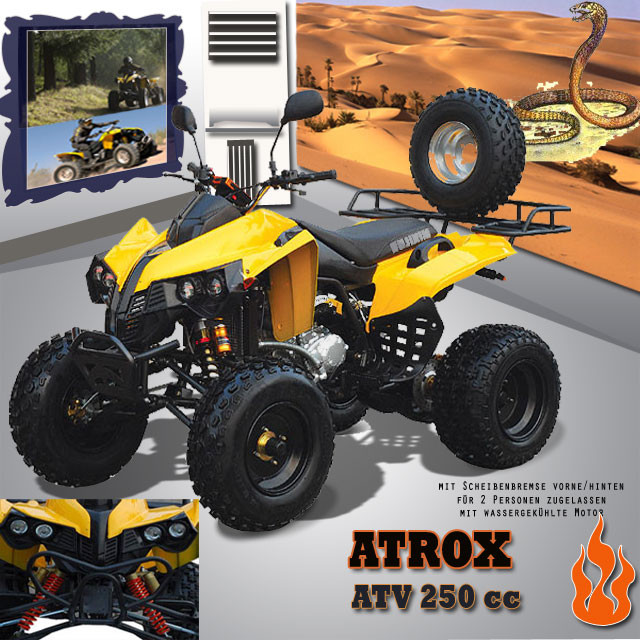 ATV mit Strassenzul.Sommerfeeling bei schottenpenny - Promotion Pressemitteilungen - Essen