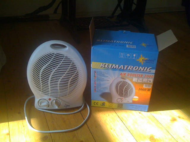 SUNTEC Wellness Klimatronic Air Booster 2000 Heizlüfter, wie neu: 10 Euro  - Moebel Haushalt - Berlin 
