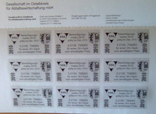 GOA RABATTMARKEN - Eintrittskarten Tickets - Aalen