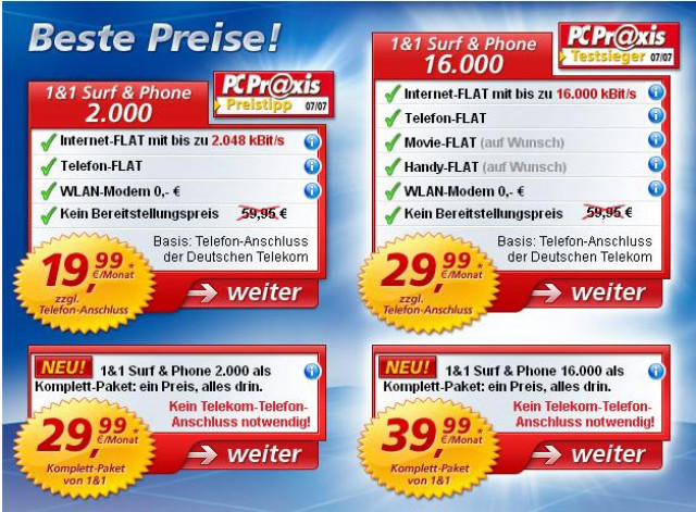 Surfen und Telefonieren für nur 19, 99 € im Monat. - Telekommunikation - Efringen-Kirchen