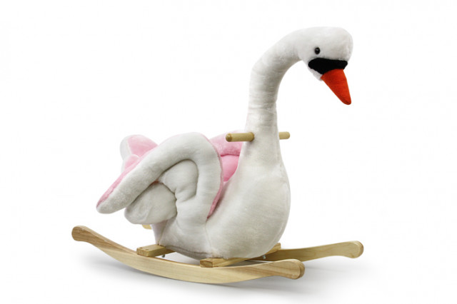 Mein lieber Schwan  Ist das schottenpenny-günstig-Schaukelschwan macht kleine Ho - Promotion Pressemitteilungen - Essen