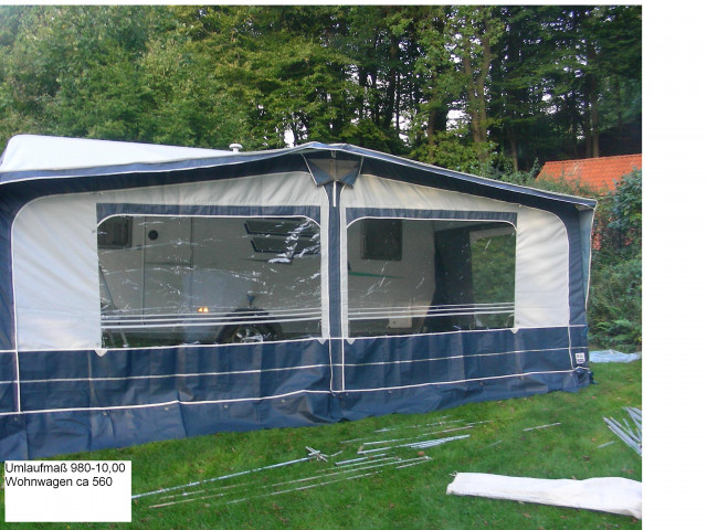 Zu Verkaufen. Goldcamp Vorzelt Umlaufmaß.ca 980-10.000 - Camping - Hasloh