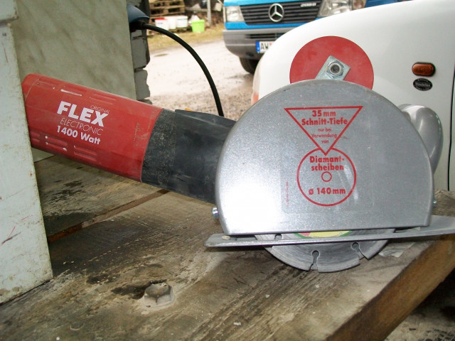 2 Mauernutfräsen von Flex 1,4 kW - Handwerk Hausbau Garten - Heinsberg