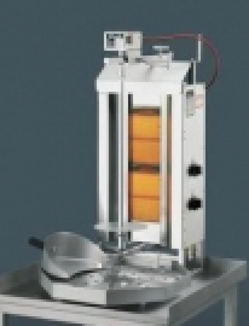 Potis Gas-Gyrosgrill GD2 mit rechteckiger Fettwanne - Buero Geschaeft - Duisburg