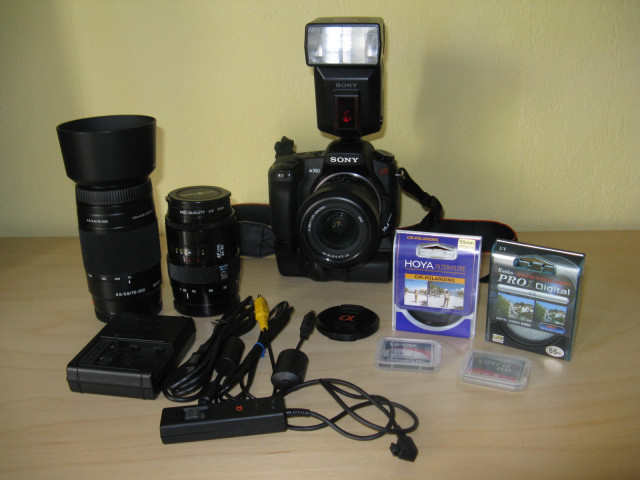 Sony Alpha 350 DSLR - Foto Film Cam Optik - görlitz