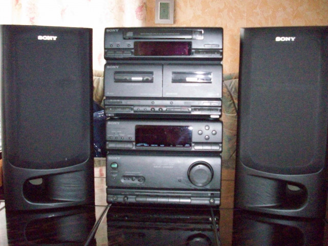 Sony MHC 2800 Kompaktanlage incl.2 Sony Boxen - Tv Hifi Video Audio - Karlsruhe/ Mühlburg