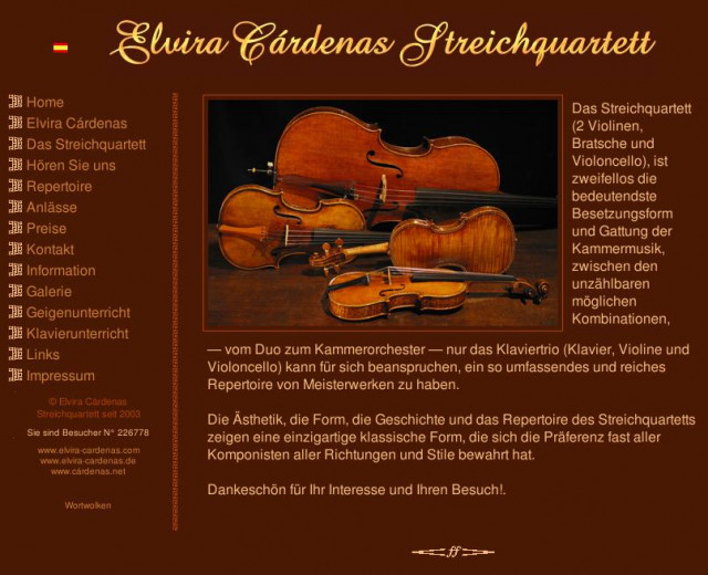 Instrumentale Untermalungsmusik - Streicher von Solo bis Quartett - Dienstleistungen Business Gewerbe - Timmendorfer Strand