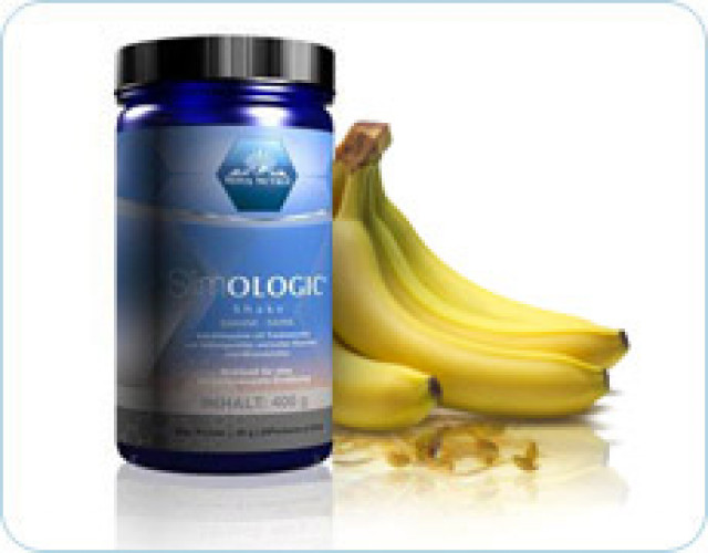 Simologic Shake  Banane-Sahne zur Gewichtskontrolle Nahrungsergänzungsmittel - Wellness Gesundheit - Schwarzenbach