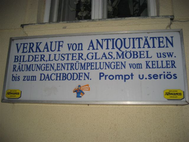   N E U E R Ö F F N U N G   ! ALTWAREN - GEBRAUCHTWARENHANDEL, 1020 Wien, Harkor - Sonstige Anzeigen - Wien, Harkortstrasse 4