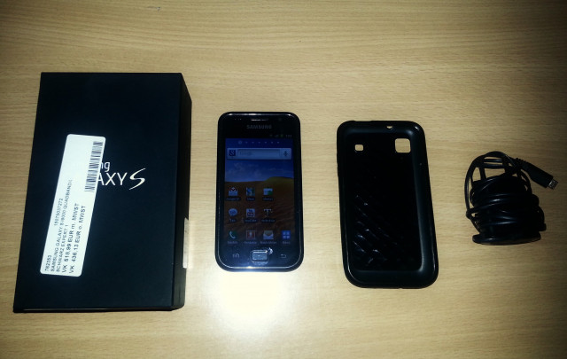   Samsung Galaxy S GT-I9000 8 GB - Metallic Black (Ohne Simlock) Smartphone  - Telekommunikation - fulda