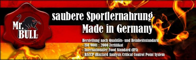 Mr. Bull - saubere Sportlernahrung - Made in Germany - Sport - Berlin
