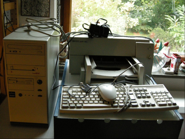 HP DeskJet 660C/Drucker/ Office com/Rechner/ Mitsumi Keybord Unit/Tastatur - Computer - Kaiserslautern