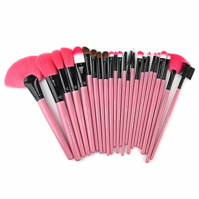 24tlg. Make Up Pinsel Set Kosmetik Pinselset - Wellness Gesundheit - Thun