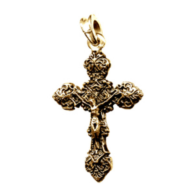 KRUCIFIX Kettenanhänger Anhänger Amulett Medallion - Kleidung Schmuck Accessoires - Konstanz