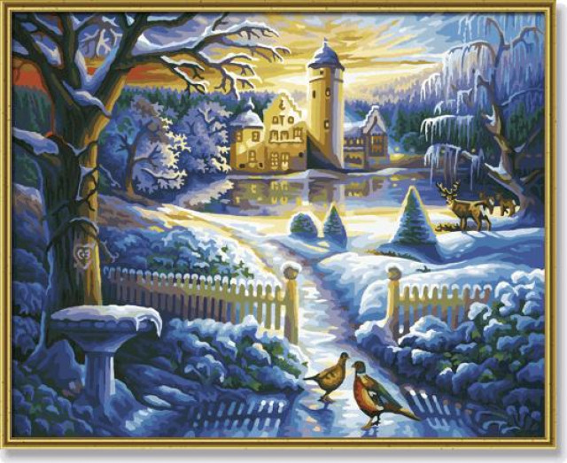Malen nach Zahlen -fertig gemalt- - Hobby Spiele - Übersee