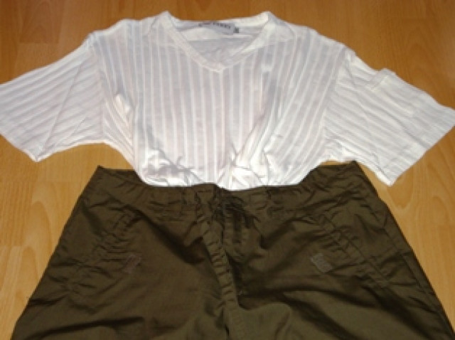 Outdoor Hose mit T - Shirt - Kleidung Schmuck Accessoires - Erftstadt
