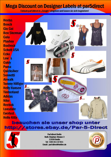 Nike - Puma - Adidas - Gio Goi - Hilfiger - Heelys - Bench - Hello Kitty, Playbo - Kleidung Schmuck Accessoires - Berlin