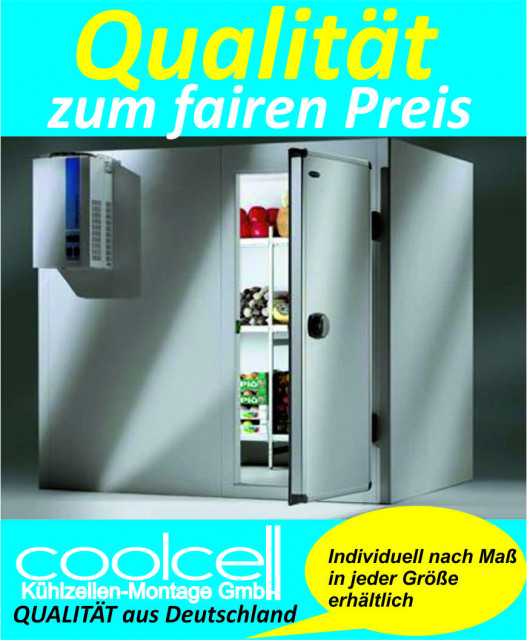 Kühlhaus Kühlzelle Kühlraumtür Kühlaggregat der Fa. Coolcell GmbH - Buero Geschaeft - Köln