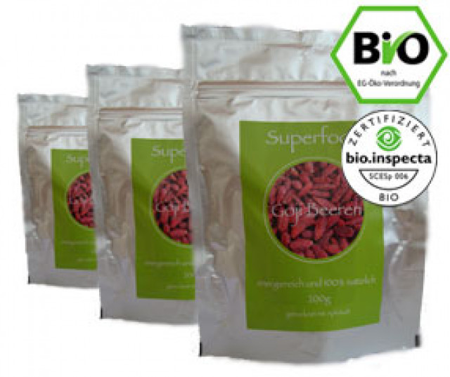 Bio Goji Beeren - Essen Trinken Genuss - WT-Tiengen