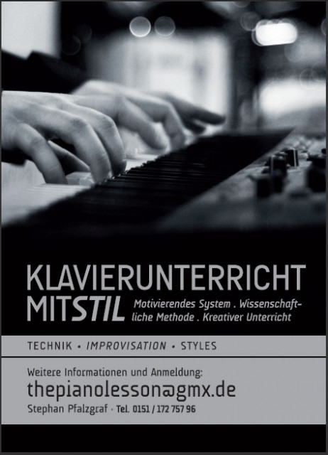 Klavierunterricht in Mannheim - Musik - Mannheim