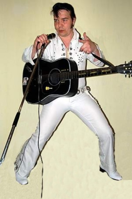 ELVIN JIMMY WESLEY, Elvis Imitator, singe Live - Musik - Altena