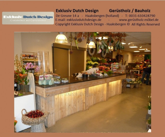 Bauholz Ladenbau (http://www.gerüstholz-möbel.de/) - Sammlungen - Haaksbergen