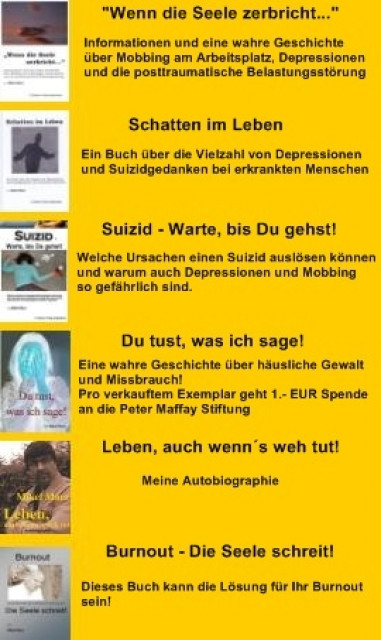 Wenn die Seele zerbricht... - Promotion Pressemitteilungen - Bocholt